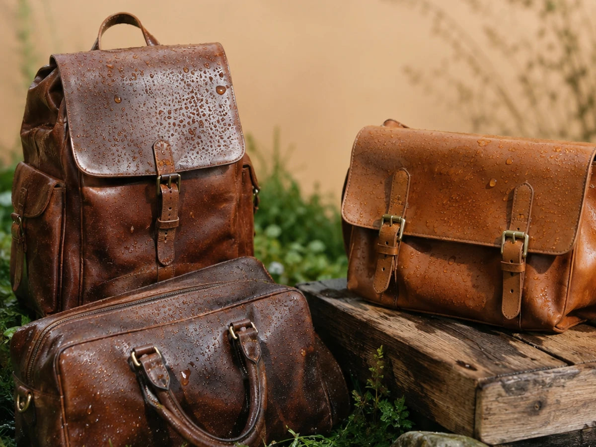 Are Leather Bags Waterproof? Rain, Spills and Mould Explained
