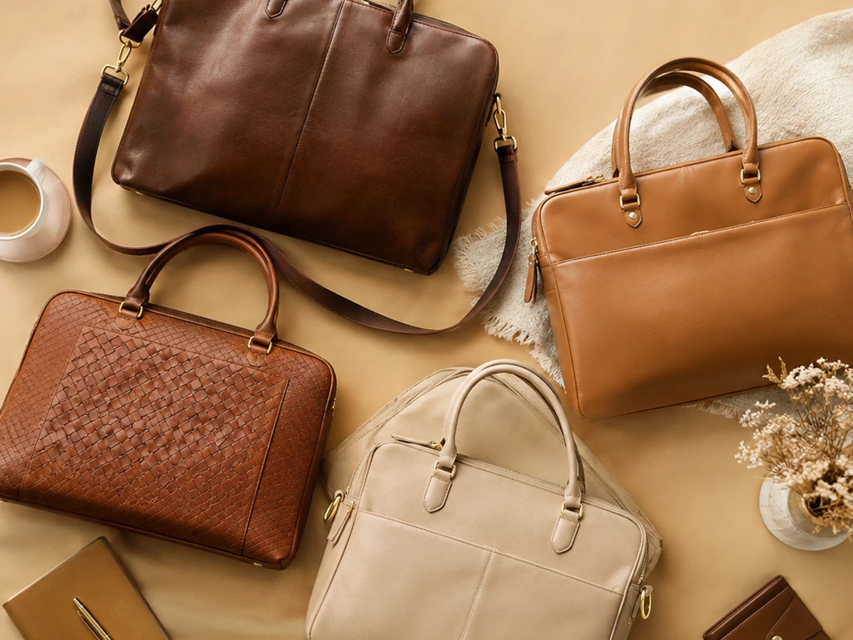 10 Best Leather Laptop Bags for Women Professionals 2026