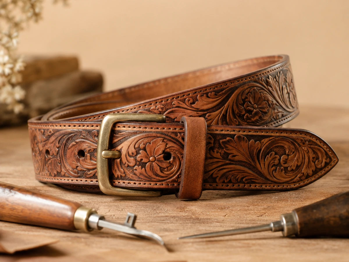 Is a Hand-Tooled Leather Belt Worth It for Indian Professionals? (2026 Guide)
