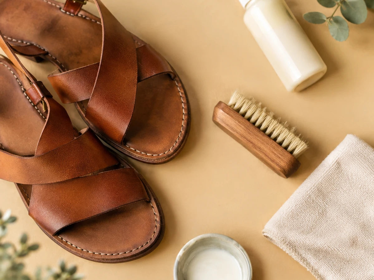 How to Clean and Care for Leather Sandals