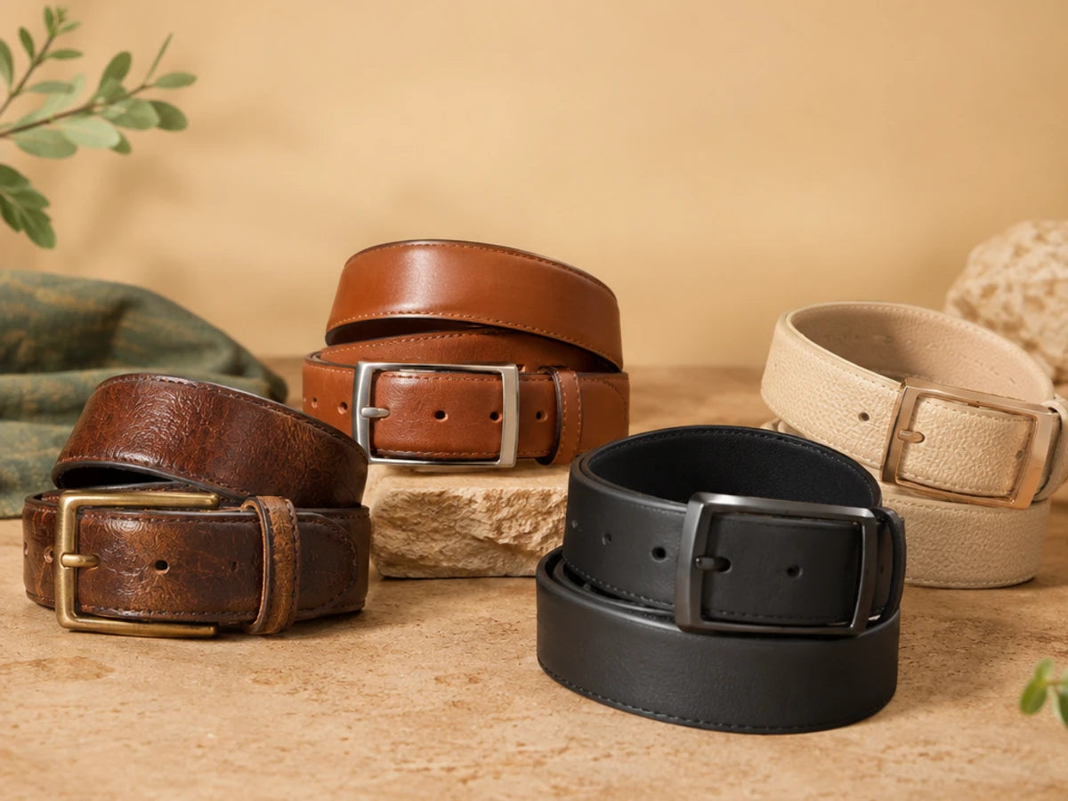 Which Leather Belt Is Best? Full-Grain vs Genuine vs PU and Vegan Belts