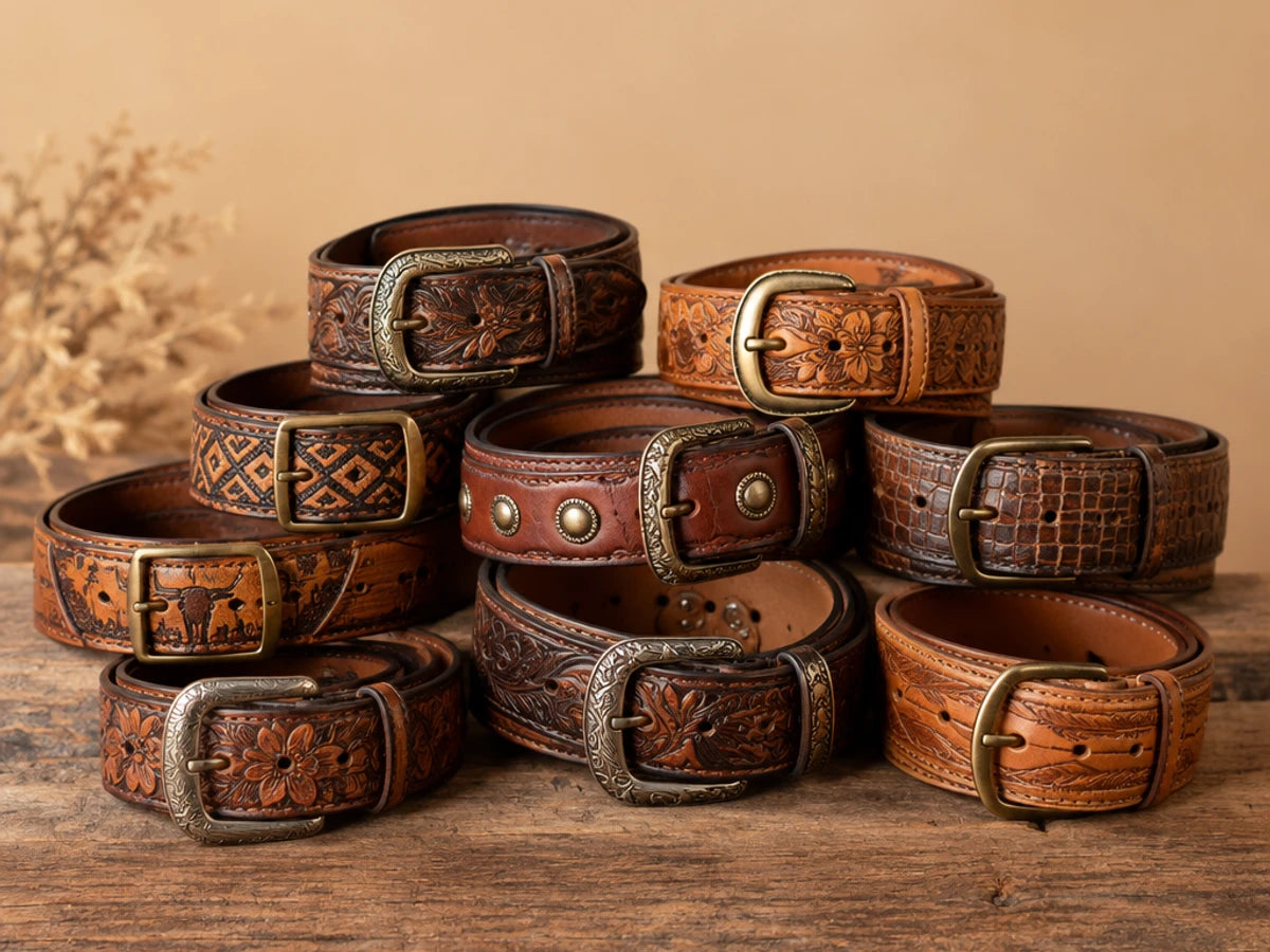 10 Best Affordable Western Tooled Leather Belts 2026