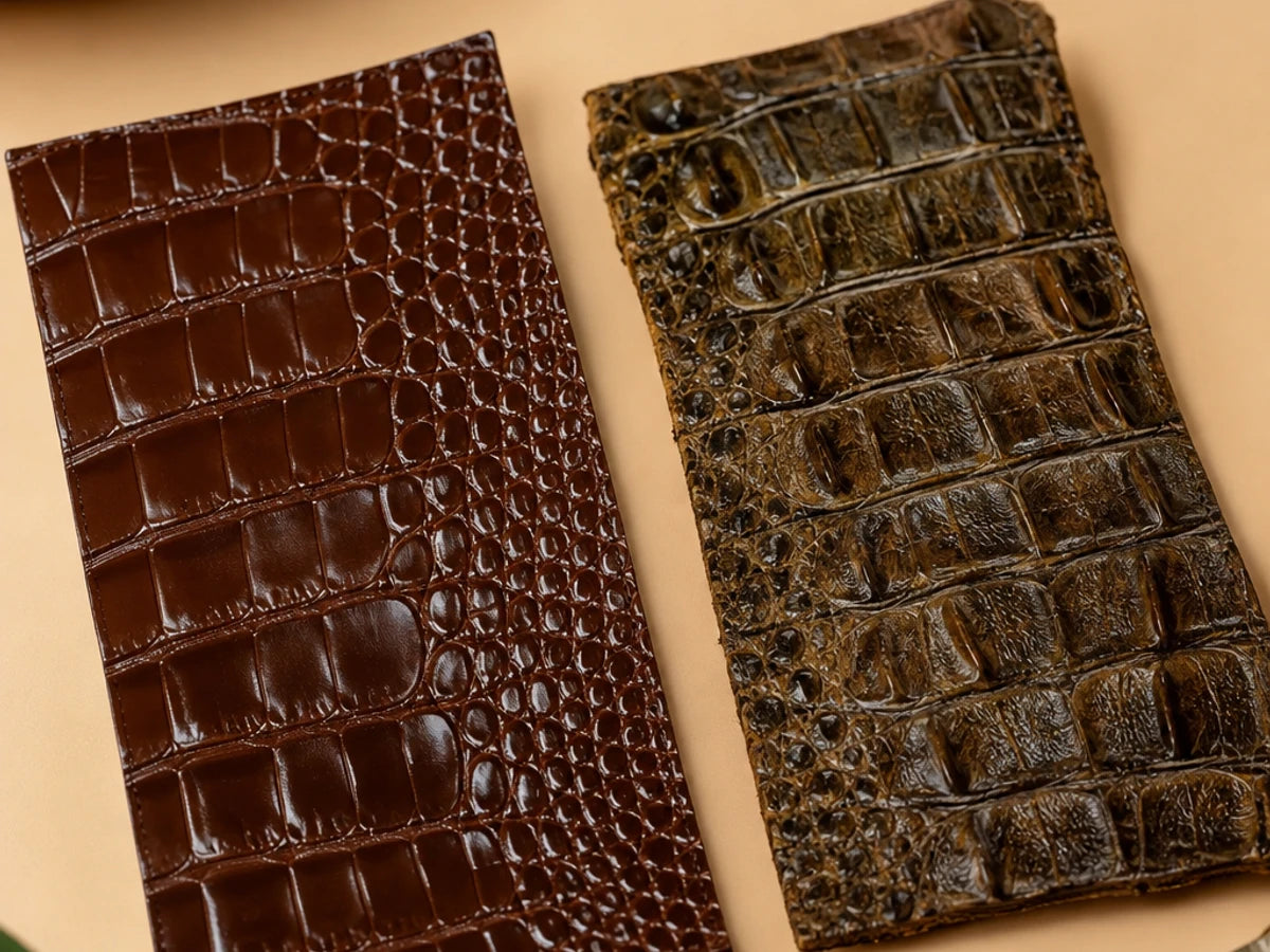 Croc-Embossed vs Real Crocodile Leather: Price, Making, Durability and Care