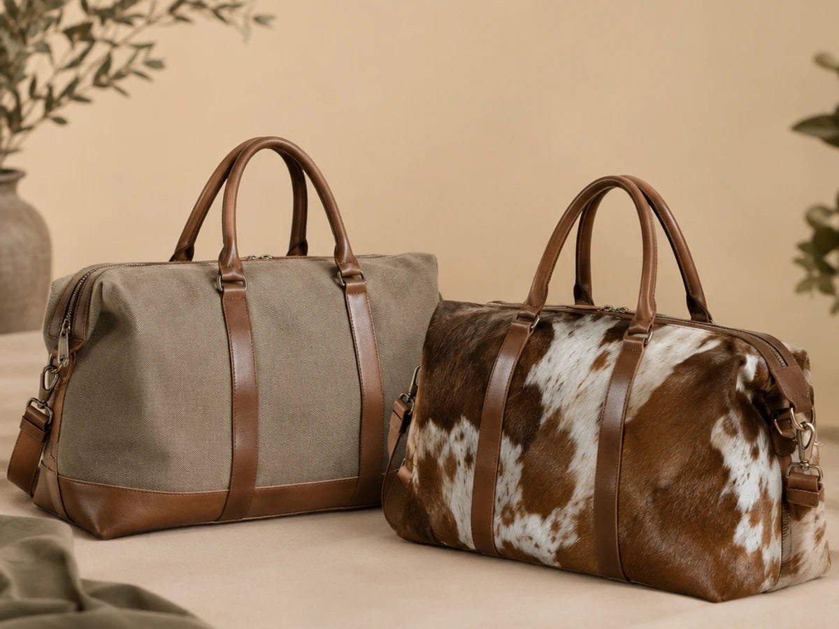 Myra Weekender Bag vs Ya Qalbi Hair-On Weekenders: How They Compare