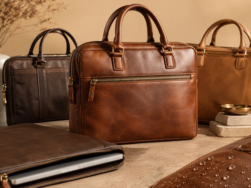Are Leather Laptop Bags Worth It? Price, Protection and Waterproofing Explained