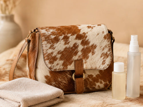 How to Care for a Cowhide Purse: Cleaning, Shedding and Water