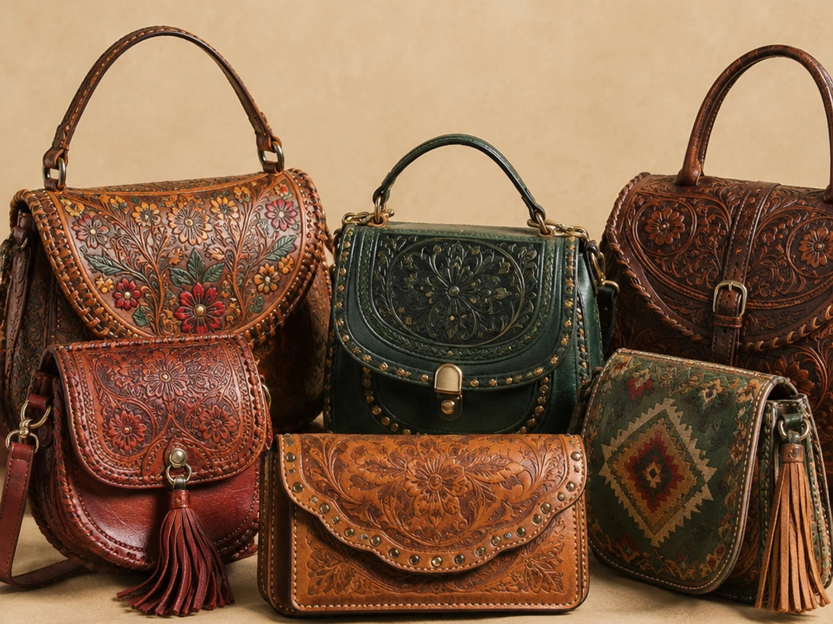 Mexican vs Indian Hand-Tooled Leather Purses: How the Craft Compares