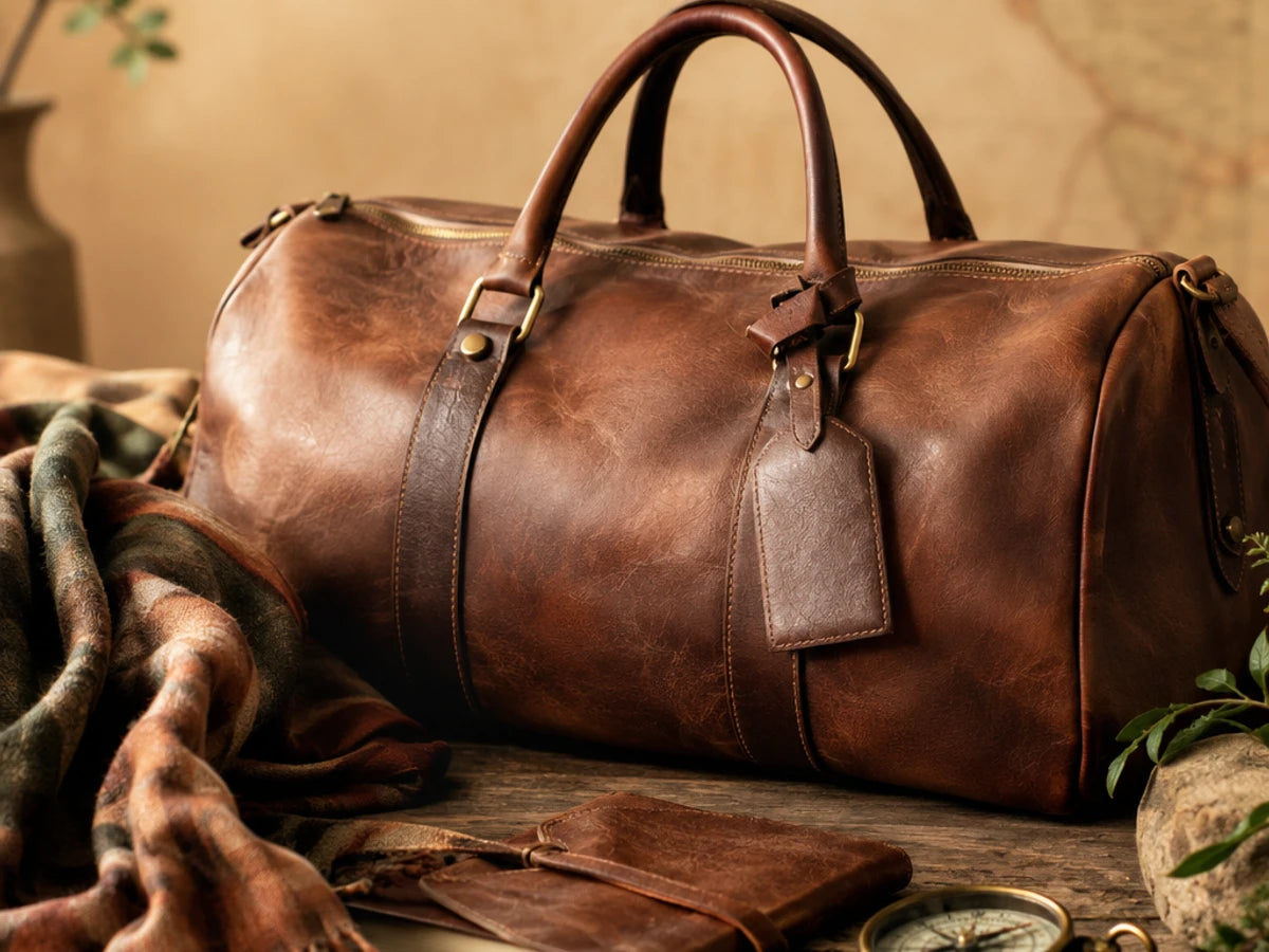 Are Leather Duffle Bags Worth It? Weight, Weather and Real vs Vegan Leather