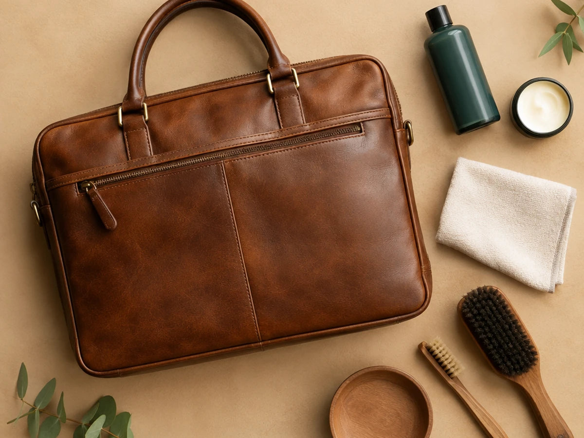 How to Clean a Leather Laptop Bag Without Damaging It