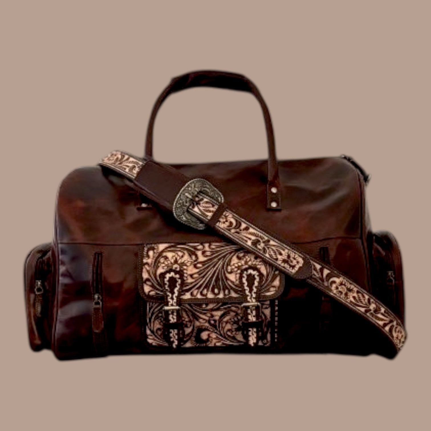 Luxury Leather Weekender & Travel Bags for Men & Women