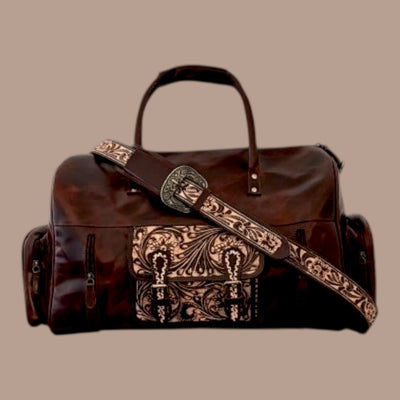 Luxury Leather Weekender & Travel Bags for Men & Women