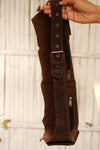 Handmade Leather Belt Pouch: Travel Utility Belt, Hands-Free Convenience