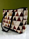 Hair-On Leather Tote Bag: Handmade Cowhide Work Bag