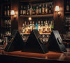 Portable Leather Cocktail Bar Set with Tools