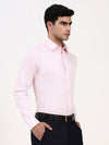 Men’s Premium Pastel Pink Cotton-Satin Shirt | Tailored Office & Event Wear