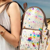Heera Designer Hair-On Leather Rucksack handmade for women & men by Ya Qalbi
