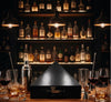 Portable Leather Cocktail Bar Set with Tools