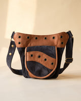 Navy & Tan