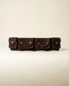 Genuine leather travel pocket belt by Ya Qalbi