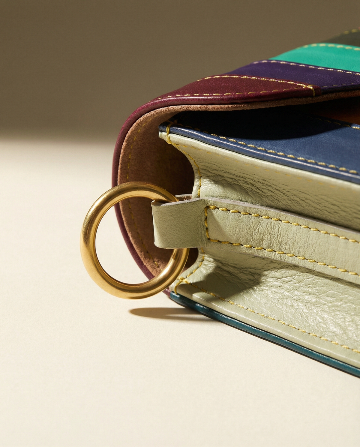 Large Rainbow Crossbody Sling