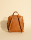 Luxury Indian canvas and leather travel backpack for men & women