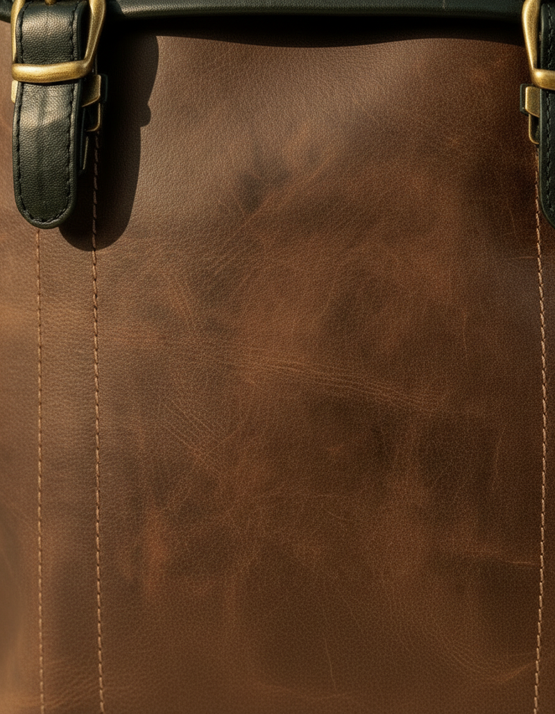 Luxury Indian convertible leather work backpack for men & women