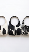 Statement Western leather tote bag for women by Ya Qalbi