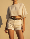 Horse & Horseshoe Hand Tooled Western Leather Belt | Ya Qalbi