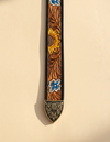 Sunflower Hand Tooled Western Leather Belt | Ya Qalbi