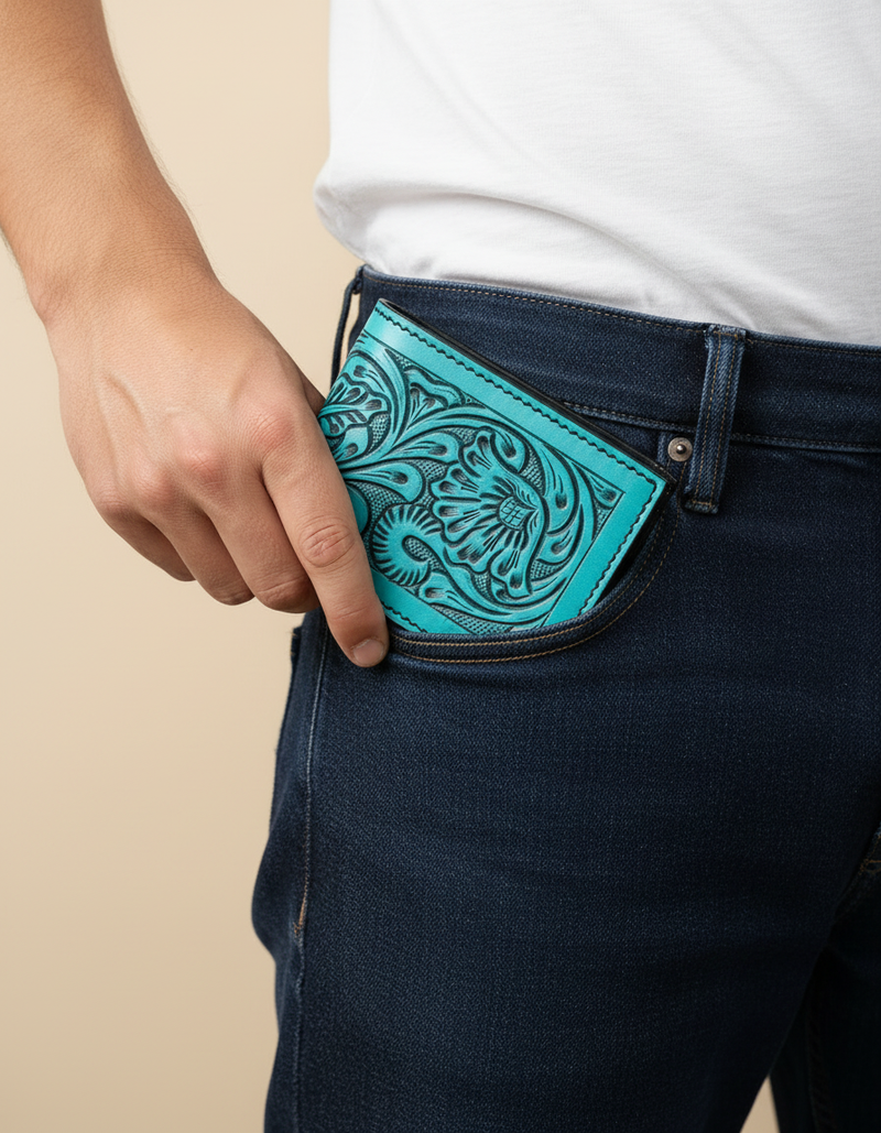 Premium handmade leather wallet for men and women