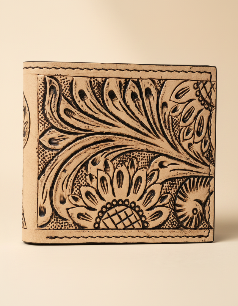Premium handmade leather wallet for men and women
