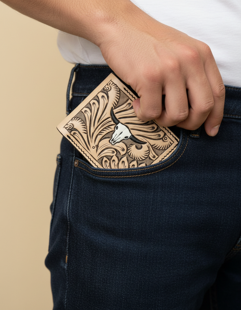 Premium handmade leather wallet for men and women
