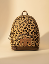 Leopard Print Hair-On Leather Backpack – Tooled Thunderbird Pocket