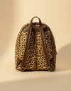 Leopard Print Hair-On Leather Backpack – Tooled Thunderbird Pocket