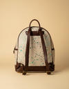 Turquoise Metallic Hair-On Leather Backpack – Thunderbird Pocket
