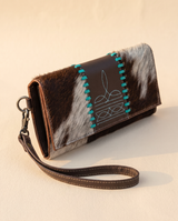 Brown & Turquoise