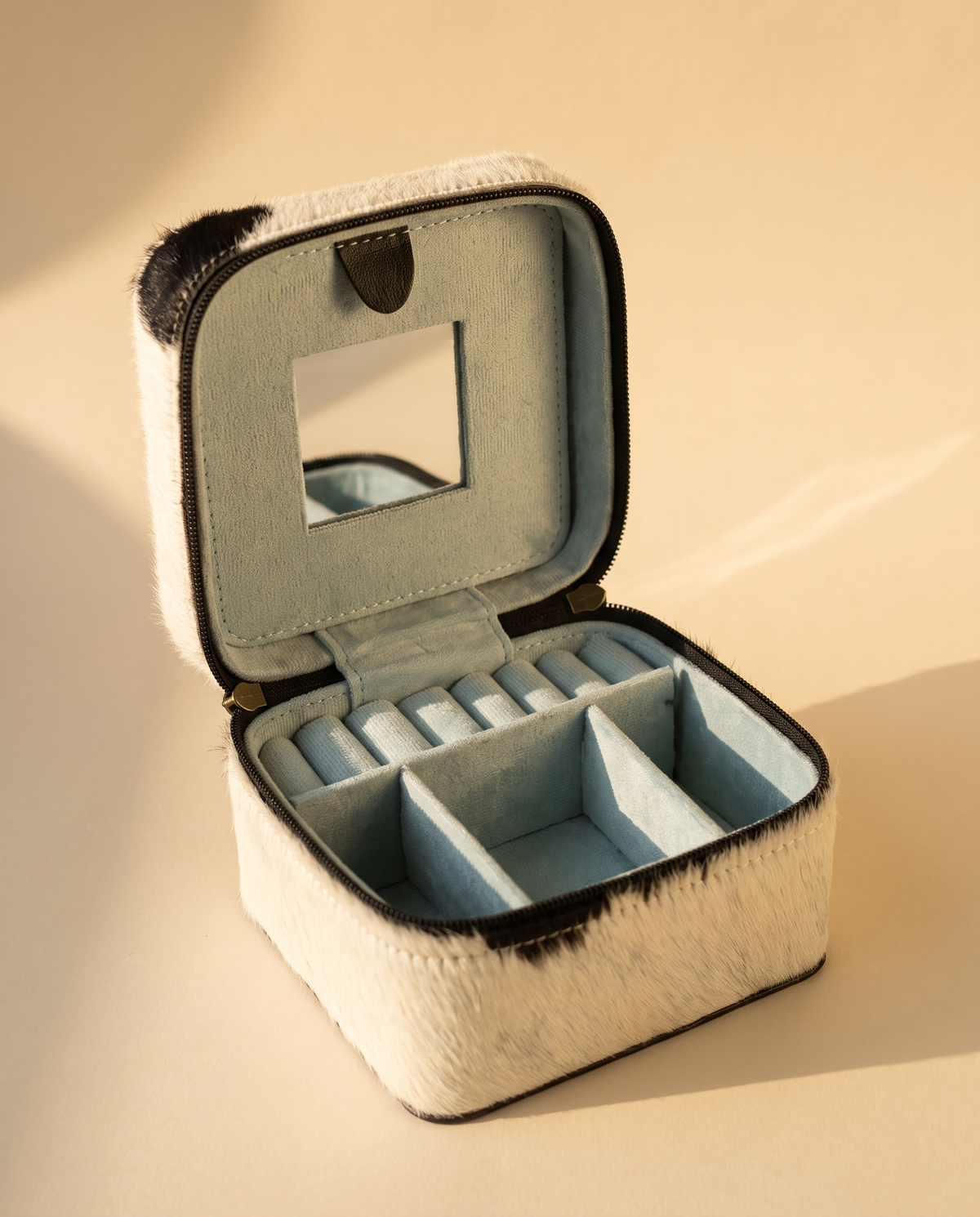 Square Frame Tooled Jewellery Box