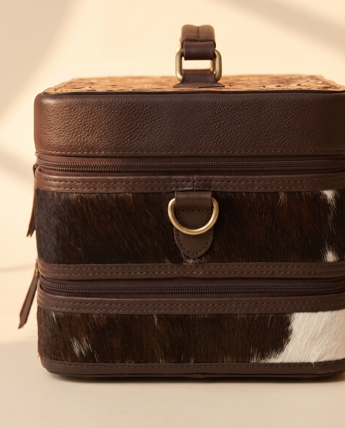 Two-Tier Tooled Jewellery Case