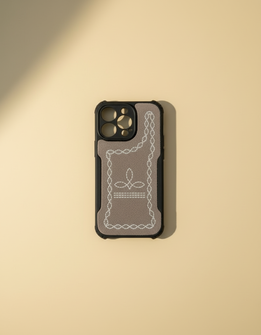 Tooled Leather Phone Case
