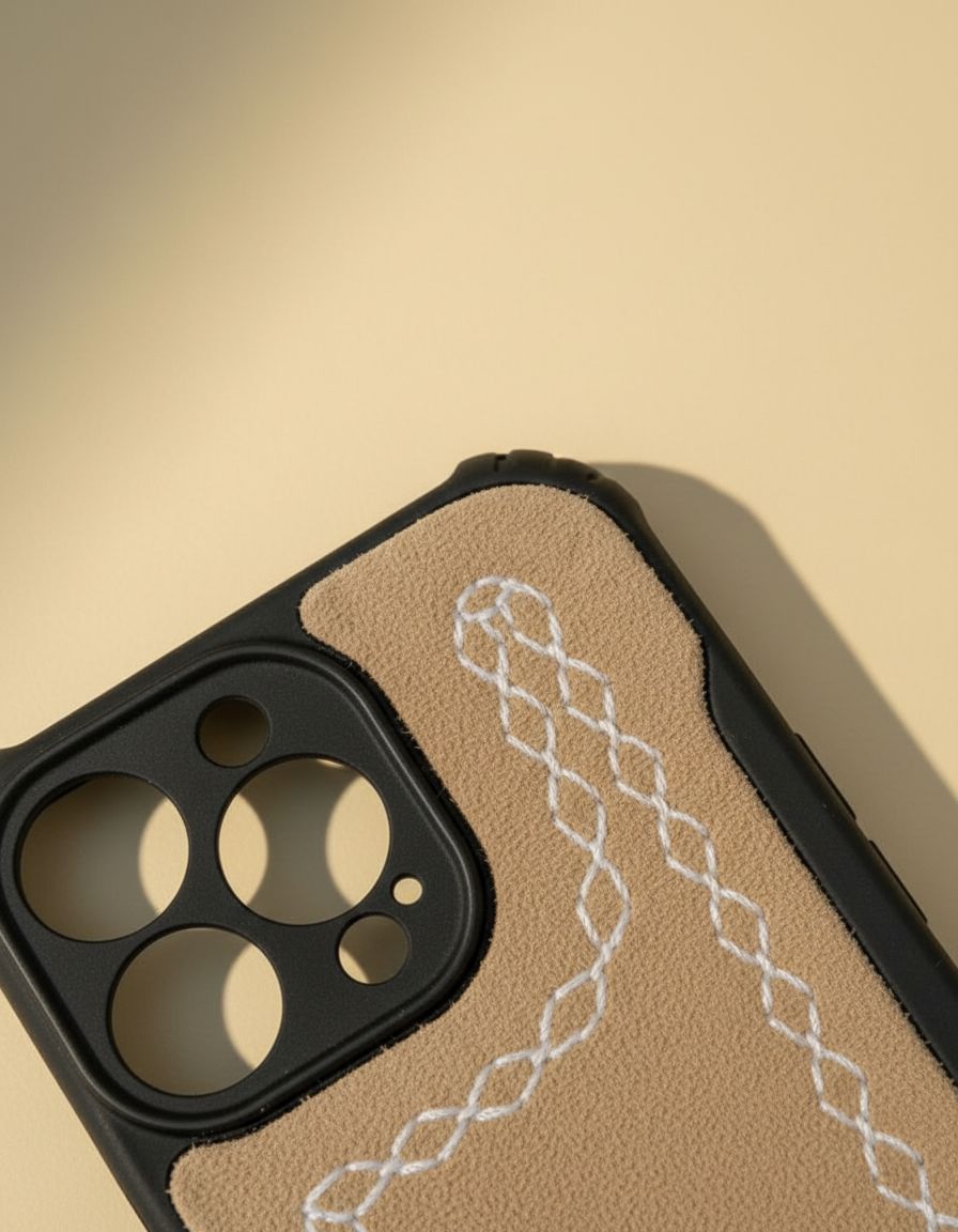 Tooled Leather Phone Case