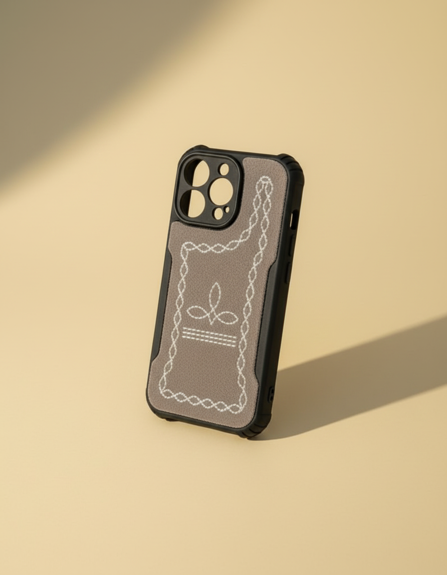 Tooled Leather Phone Case