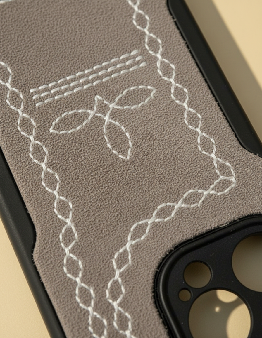 Tooled Leather Phone Case