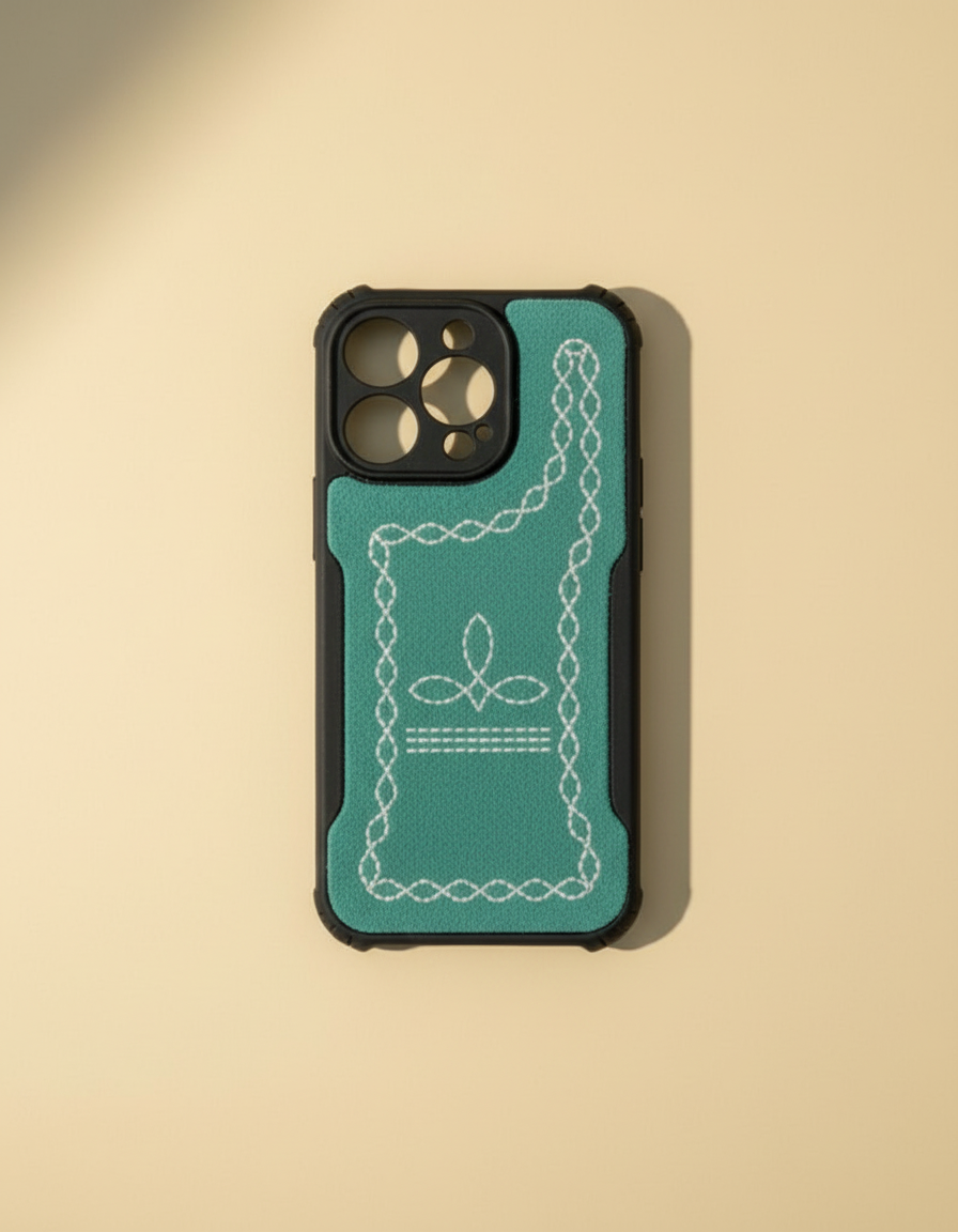 Tooled Leather Phone Case